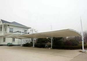 污水處理廠(chǎng)膜結(jié)構(gòu)停車(chē)棚